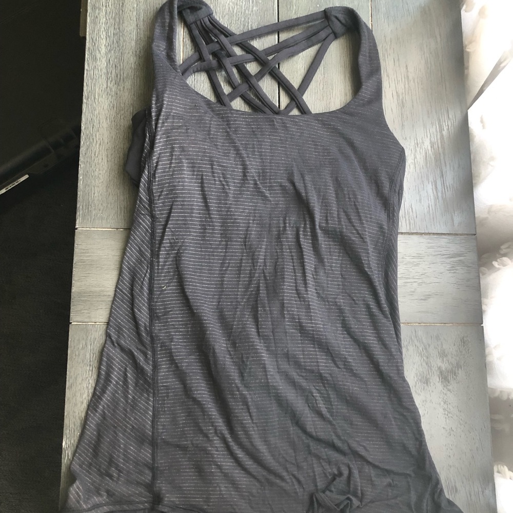 LuLu Lemon Tank with Built In Bra